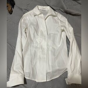 Calvin Klein White Non-Iron Shirt